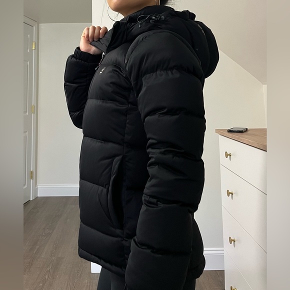 Center Pole Women’s Goose Down Padding Jacket Black Size S - Picture 16 of 16